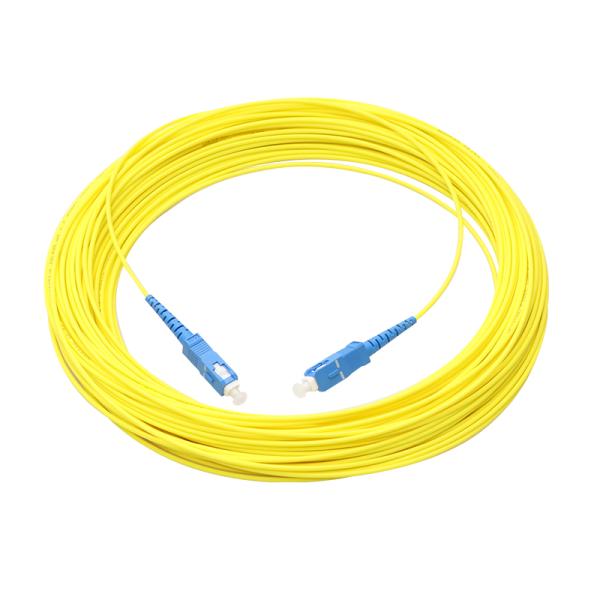FTTH Jumper Fiber Cable Assembly SC UPC To SC UPC Single Mode