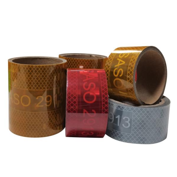 Striping Conspicuity Reflective Tape PET Material OEM