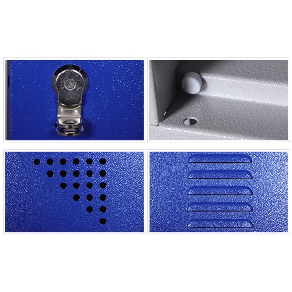 8 Door Cyber lock Metal Storage Locker Cabinet