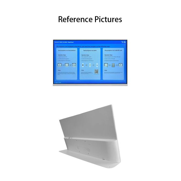 23.8 Inch Restaurant Indoor/Outdoor Elevator Desktop Table Stand Small Screen Android Digital Menu Video Wall Advertising Panel