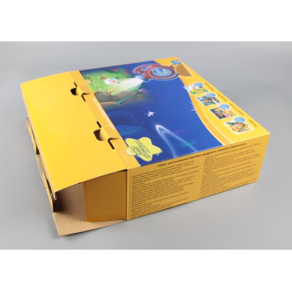 Glossy Lamination Paper Packaging Boxes Printed Pattern For Toys Packaging