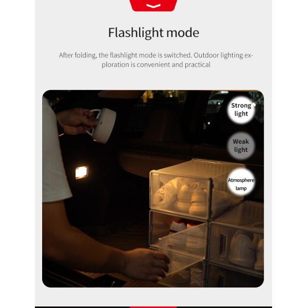 2022 New Portable Outdoor Multi-function Camping Tent Lights Rechargeable Waterproof Portable Emergency Lights