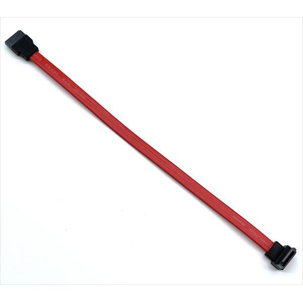 Flexible SATA Cable Assembly Custom Straight To 90 Degree Right Angle SATA Data Cable