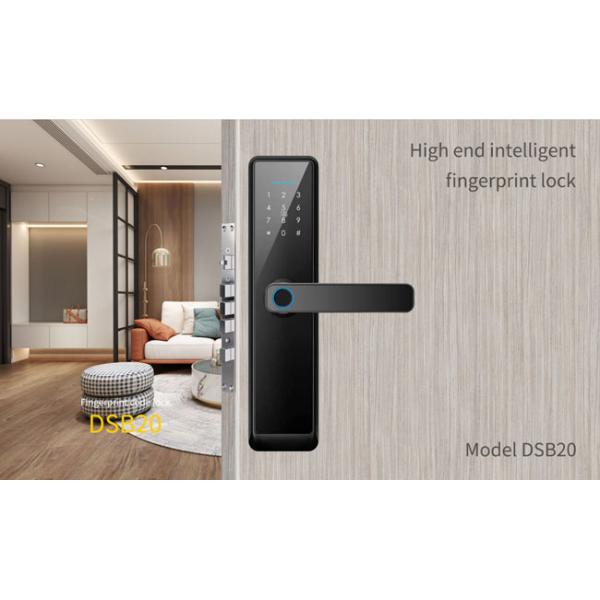 Digital Fingerprint Smart GRH Handle Door Lock Biometric Keyless Electronic