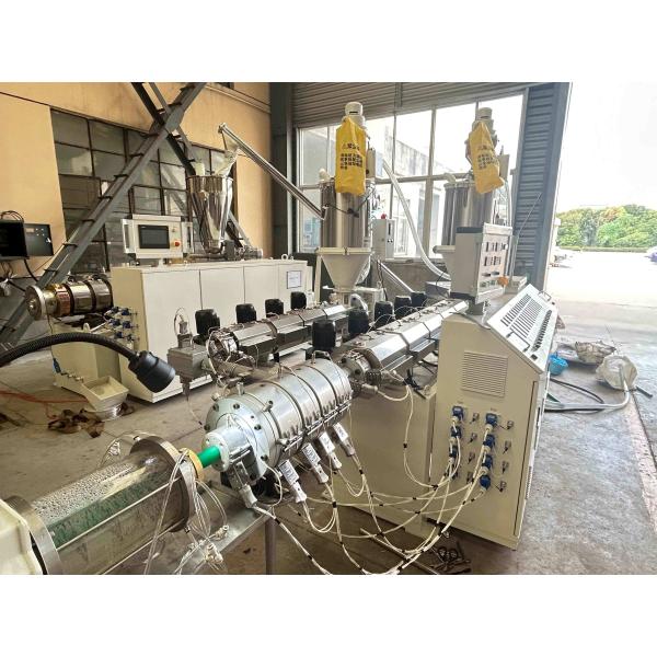 Plastic Single Screw Extruder Double Three Triple a+Ba Layer PPR Irrigation Water Supply Energy Gas Plumb Hose Pipe Tube Extrusion Production Line