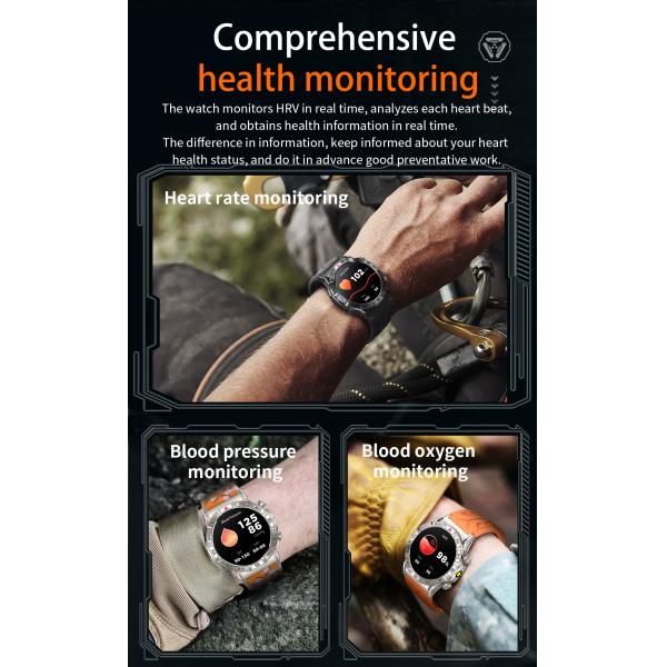 Adjustable Brightness Circle Shape Smartwatch 8 Menu Styles Round Shape Mobile Watch
