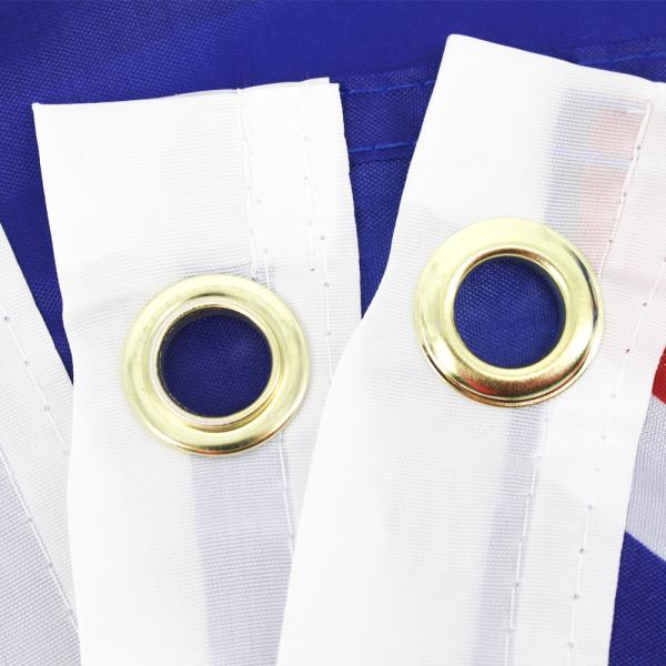 Waterproof Large Outdoor Decorative Flags Polyester Fiber