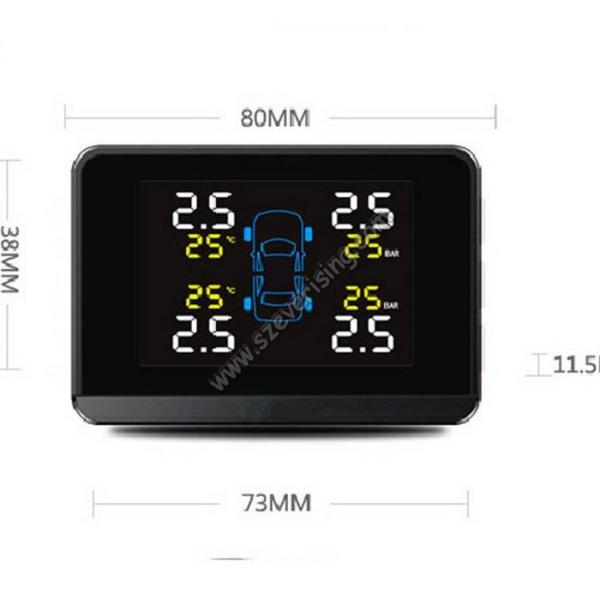 Car TPMS Kit Air Pressure Tires Sensorst with Replaceable Battery Internal Sensor