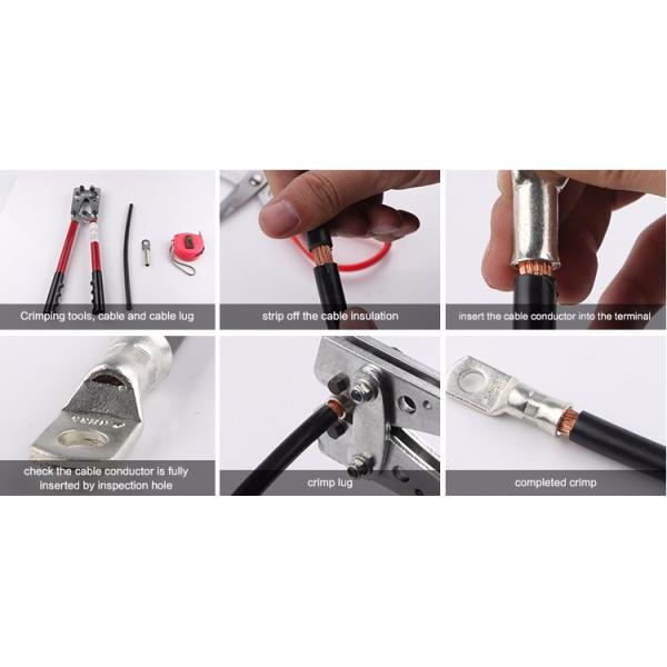 High quality electrical application passing through Aluminum connecting tubes