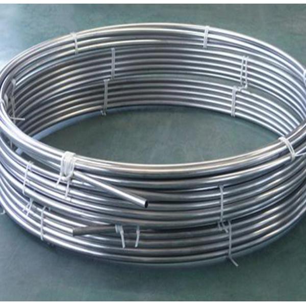 Round Stainless Steel Coil Tube Evaporator For Equipment Of Beer & Drinks