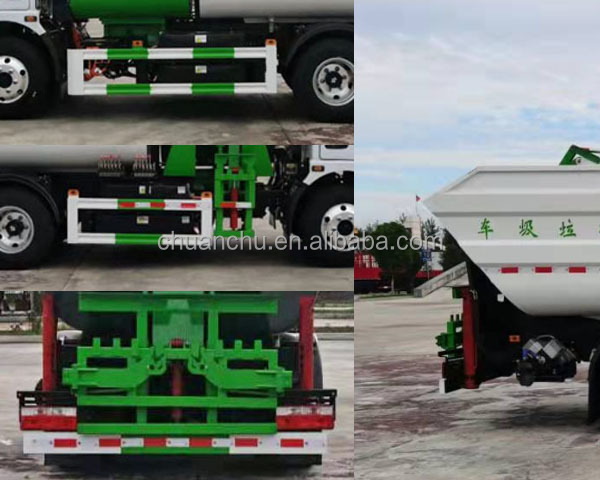 Electric Garbage Compression Truck Direct Custom's Requirement Trash Bin Cleaning Street Washing Trucks Energy type Pure