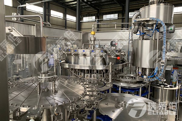 8000bph 75cl Soda Bottle Filling Machine PLC Touch Screen Control