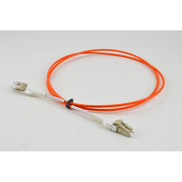 LC to LC multimode duplex fiber optic patch cable 2.0/3.0mm PVC/OFNR/LSZH jacket OM3 OM4 OM5 LC LC UPC patch cord