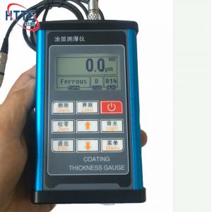 China AA Battery Powered Chrome Digital Coating Thickness Gauge /  Car Paint Tester on sale