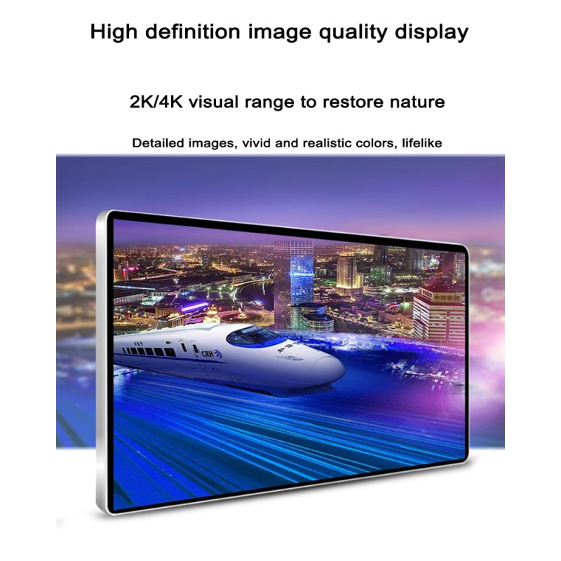 50 Inch Durable Build HD Visuals Wall-Mounted Digital Signage with Android/Windows OS
