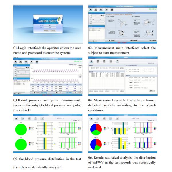 arterial elastic function tester, arteriosclerosis detector