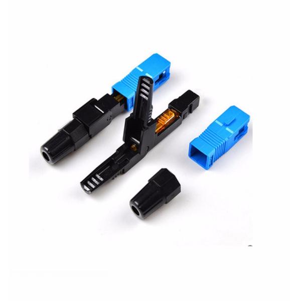 SC UPC Optic Fiber FTTH Fast Connector Single Mode Connector