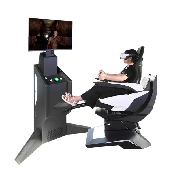 All Aluminum Alloy Virtual Reality Roller Coaster Simulator Game Machine In 9D Vr 360