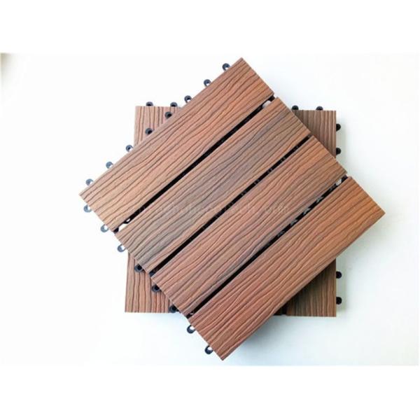 Discount WPC Garden Decking Flooring with Engineered Wood Plastic Composite Materials