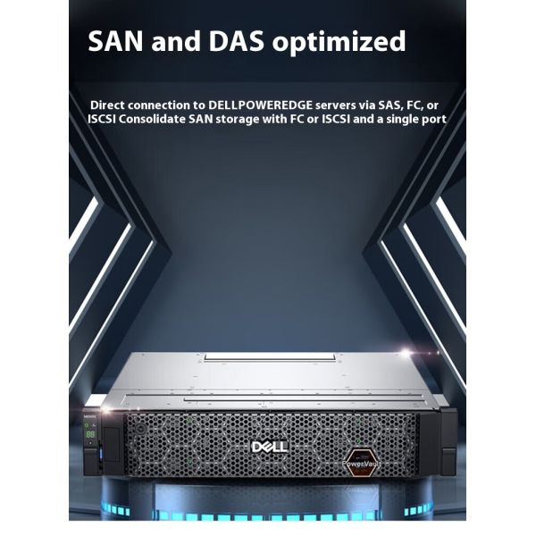 USB SAS SSD Interfaces 2U Rack Server For Dell EMC Storage 5012 Disk Array Storage Head