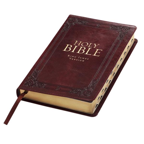 Sewing Binding Custom Bible Printing Services Embossing Paperboard Material