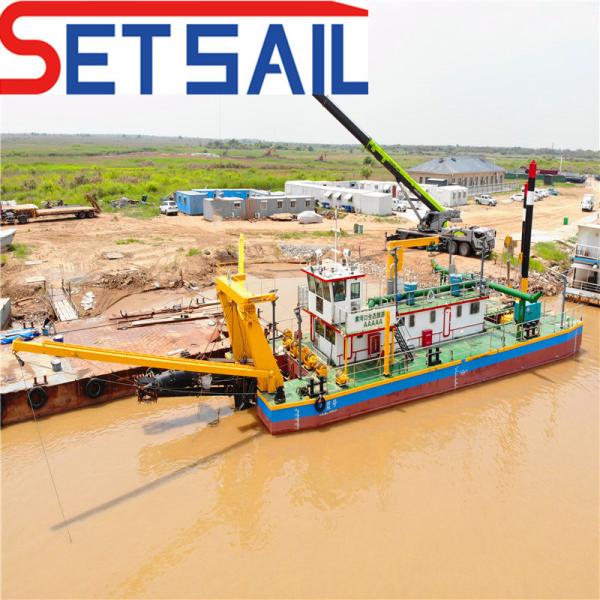1342kw Main Engine Power 15m Dredging Depth Cutter Suction Dredger with Hydraulic