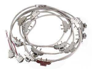 China 2000mm Industrial Wire Harness Machine Tool Harness DB9 Serial Interface Harness on sale