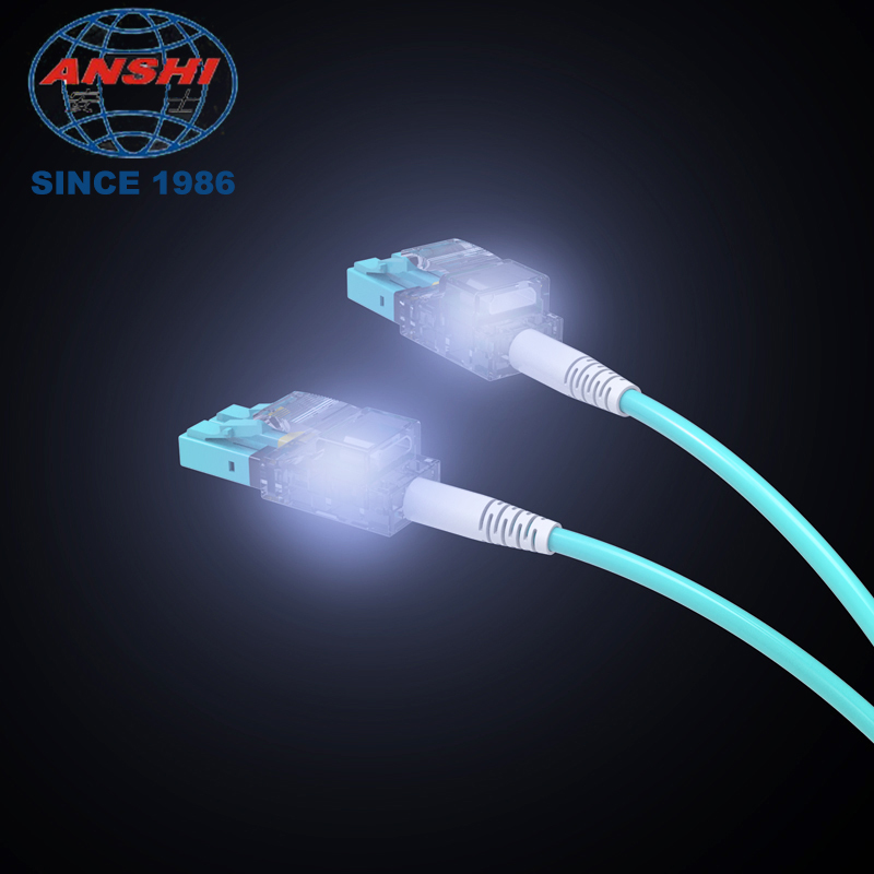 Traceable LC Fiber Optic Patch Cord Easy Track LC Patch Cords for HD Patch Panel MPO Data Center New Developed FTTH Application