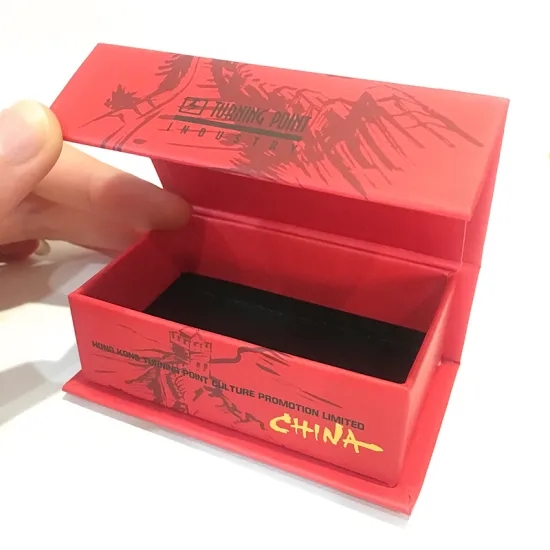 Customized Shape Recyclable 1200GSM Lighter Box With Magnetic Flip