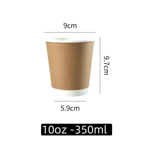 Disposable Single/Double/Wall Hot Drinking Kraft Paper Cup Initial Payment Option Now