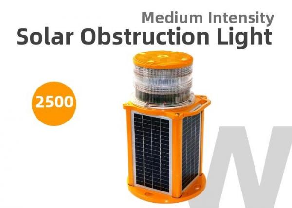 Buy OM2K Solar LED Tall Building Obstruction Light at wholesale prices