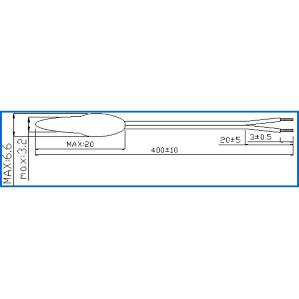 Quick Response Air Conditioning In Car Temperature Sensor 2k Ohm 3914