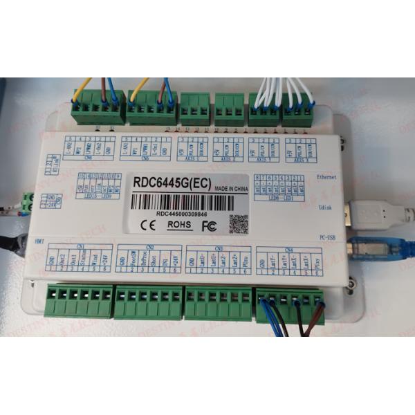 Laser engraving&cutting machine control system newest RDC6445G CO2 laser control system 4 axis laser control card &panel