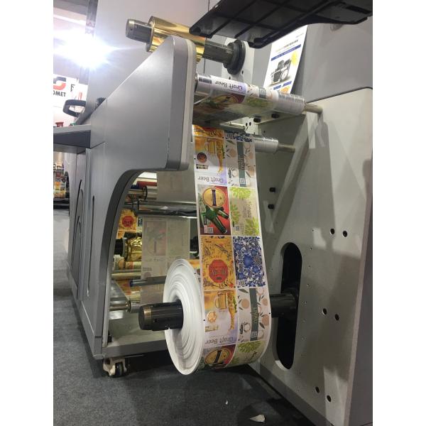 Digital Foil Stamping Varnishing Label Enhancer 288mm Width