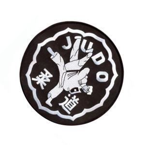 Polyester 49mm Logo Embroidery Patch