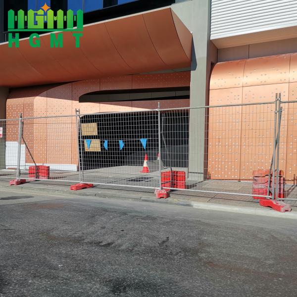 Pvc Coated Powder Coated Temporary Fence Panel Hot Dipped Galvanized Movable Metal