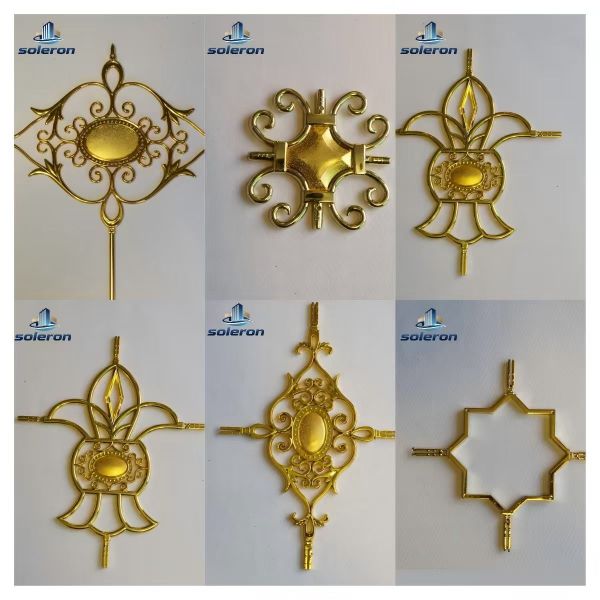 Golden Easy Installation Georgian Bar Decorative Accessories Adding Charm to Interior Architectural Elements