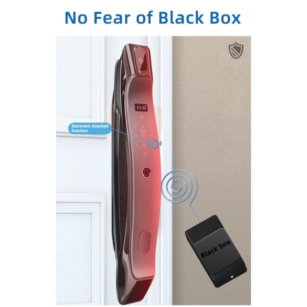 Wireless Smart Camera Door Lock Tuya Deadbolt Lock With Camera