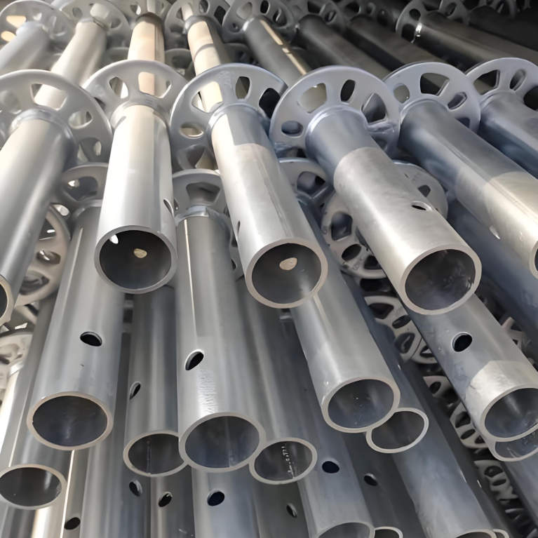 Durable Complete Ringlock Scaffolding System Package With Ledgers Braces