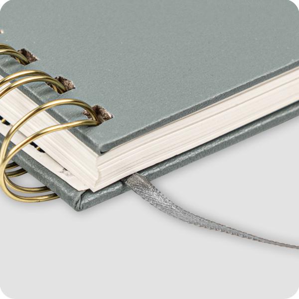 Medium Planner Jul. 2023 - Jun. 2023 Grey with Hourly Schedule and Monthly Tabs