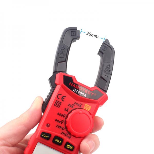 Buy Manual Sound And Light Alarm 2000uF Digital Clamp Meters at wholesale prices