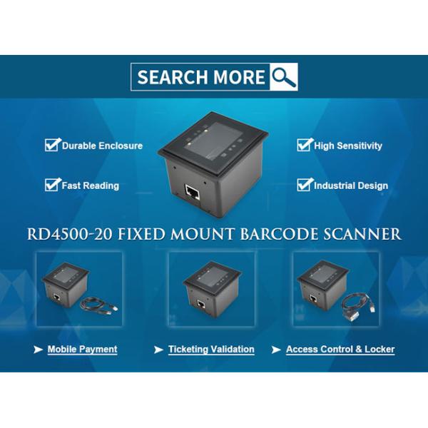 RD4500-20 Barcode Scanner Module IP65 Phone Screen Scanning For Access Control Systems