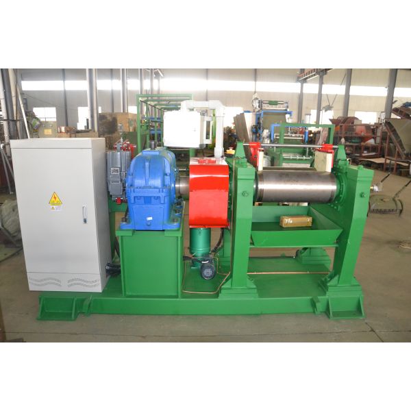Rubber Mixing Machine side operational view