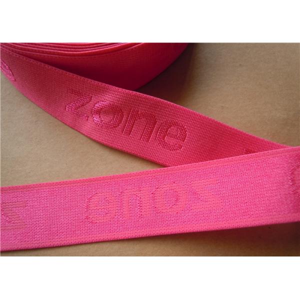 Pink Elastic Webbing Straps