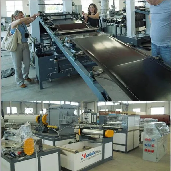 PE/PP/PS/HIPS/ABS Single Extrusion & Multi-Layer Sheet Boards Plate Extrusion Line