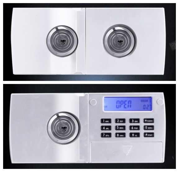 Digital Code Double Key Lock Home Muchn Fire Safe File Cabinet 28kgs