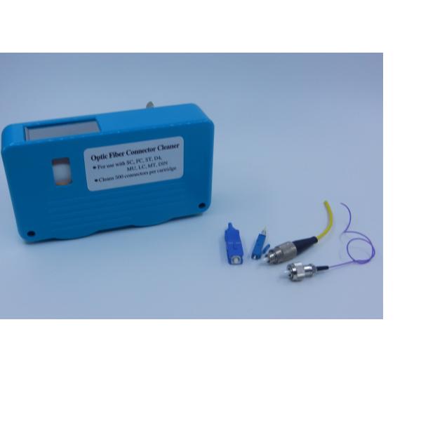 Tape Type Optical Connector Cleaner , Repeatable Fiber Optic Ferrule Cleaner