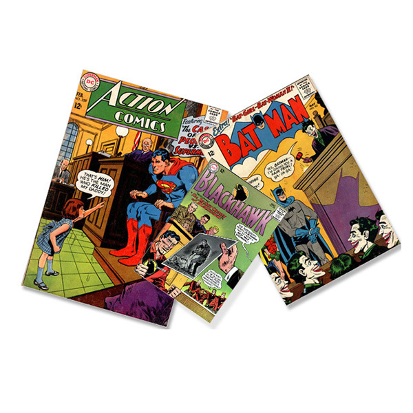 A4 Holographic Matte Coating Comic Book Printing For Children
