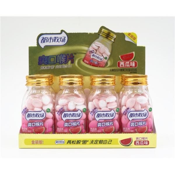 Multi Flavors Sugar Free Refresh Mints Candy Different Colors Bottle Package