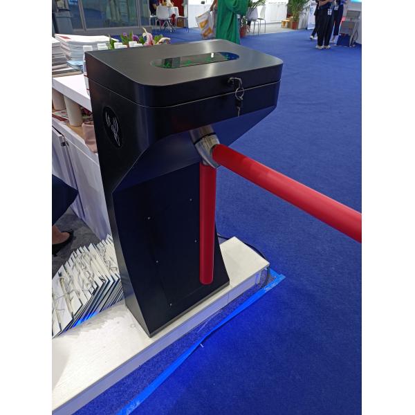 Full Automatic Access Control Turnstile Gate Double Arm For Gyms Scenic Area